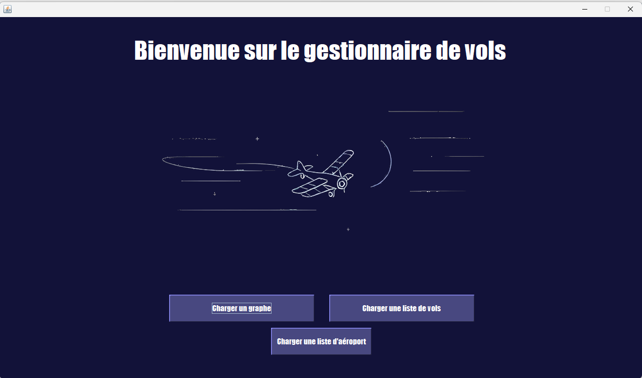 GestionAir interface principale
